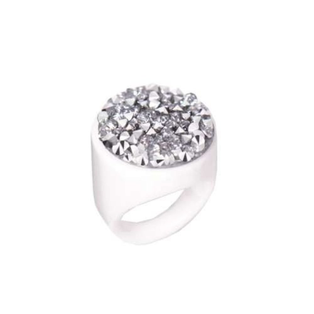VOLPINO WHITE MOON DUST RING